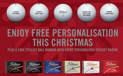 FREE PERSONALISED TITLEIST BALLS AND BALL MARKER